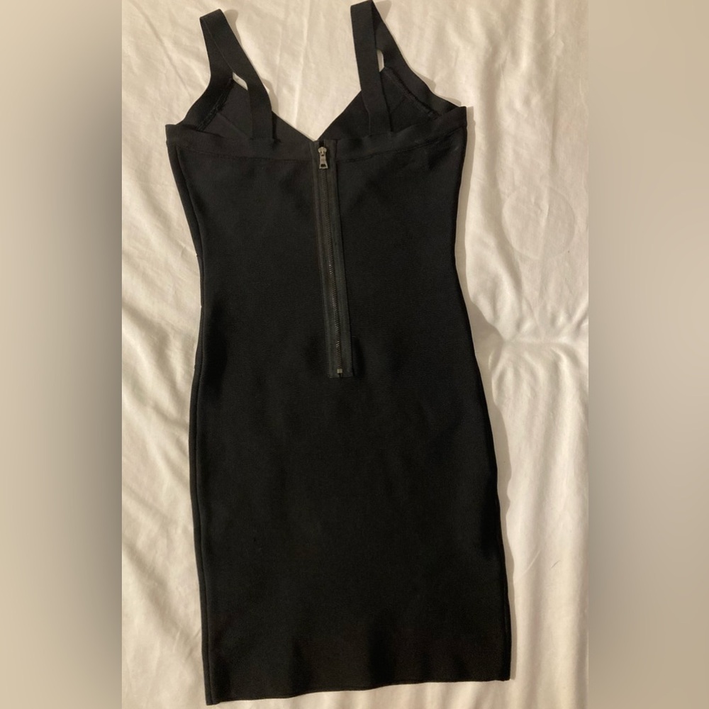 BCBG Black Bandage Dress size XS - Picture 5 of 7